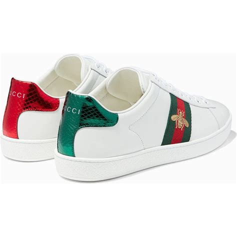 gucci new ace bee sneakers|Gucci ace embroidered sneakers.